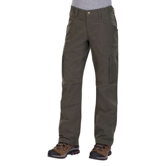 Vertx Fusion Stretch Tactical Women's Pant in od green from front